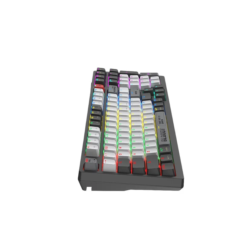 Клавиатура Bloody Bloody Grey WS98, безжична, геймърска