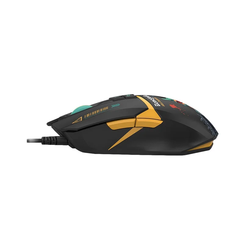 Мишка Bloody Renegade Midnight W63 Max, с кабел, геймърска