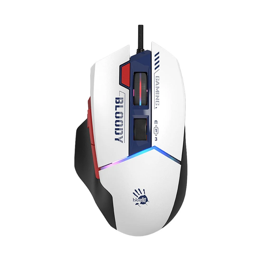 Мишка Bloody Sports W95 Ultra, Navy, с кабел, геймърска