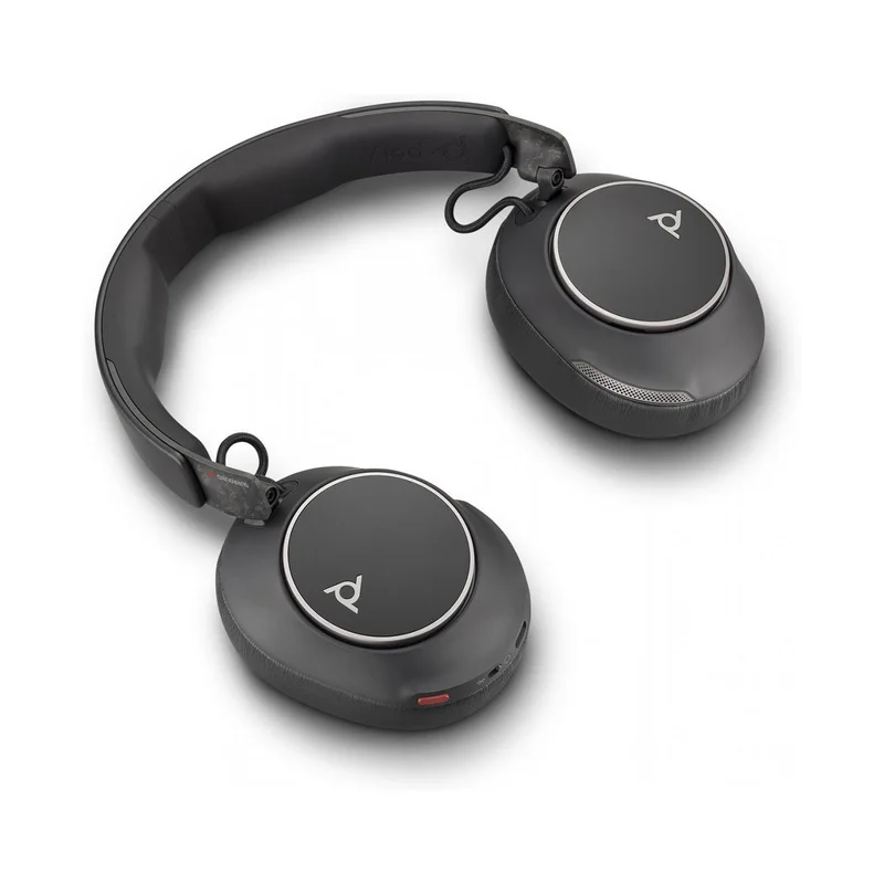 Слушалки HP Poly Voyager Surround 80 UC, USB Type-C + USB Type-C/Type-A адаптер