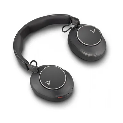 Слушалки HP Poly Voyager Surround 80 UC, USB Type-C + USB Type-C/Type-A адаптер