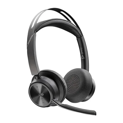 HP P.VOYAGER FOCUS 2 HEADPHONES + STAND/CHARGER MS TEAMS