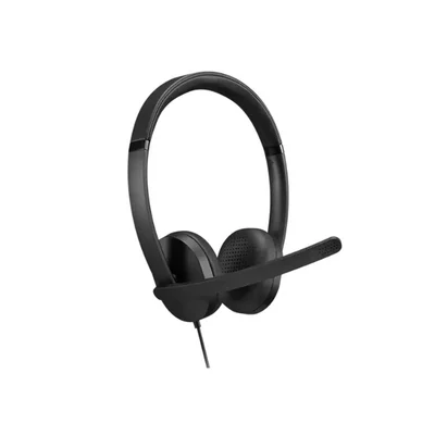 Headphones Lenovo Stereo Gen2, with cable 1 m, USB Type-A, 116 dB, black