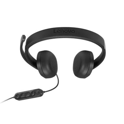 Lenovo VoIP 5000 headset, Microsoft Teams, , USB Type-C, USB Type-A adapter