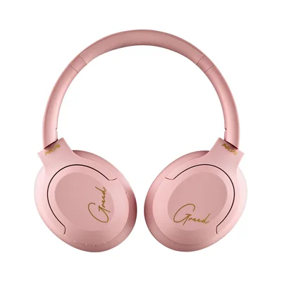 Headphones NGS Artica Greed, with Bluetooth, USB Type-C, 105 dB, pink