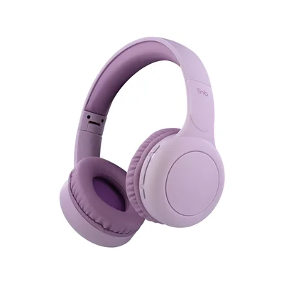 Headphones TNB Tonality, wireless, USB Type-C, 105 dB, pink