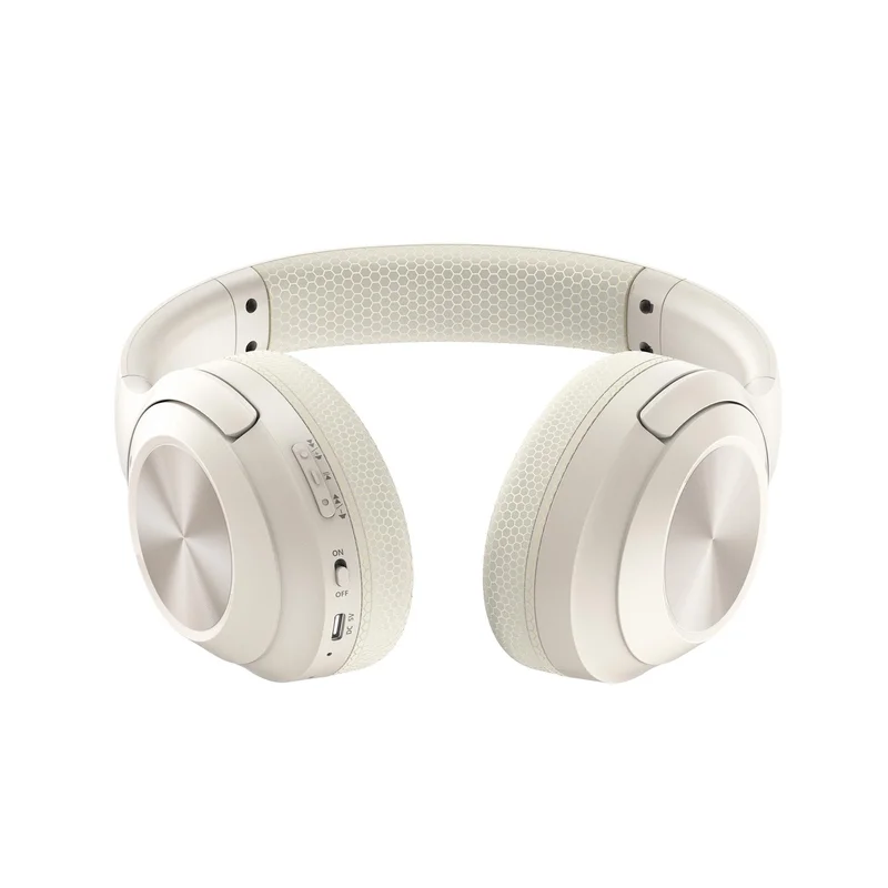Headphones A4Tech Fstyler BH220, with Bluetooth v5.3, 100 dB, beige