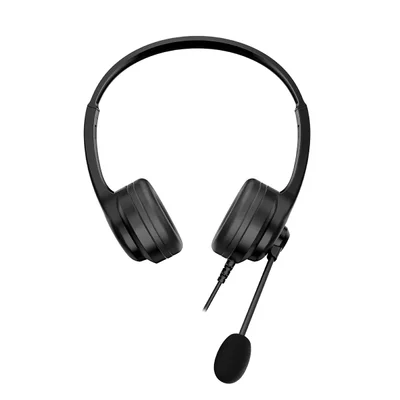 Слушалки Genius HS-235U, с микрофон, AI, черни