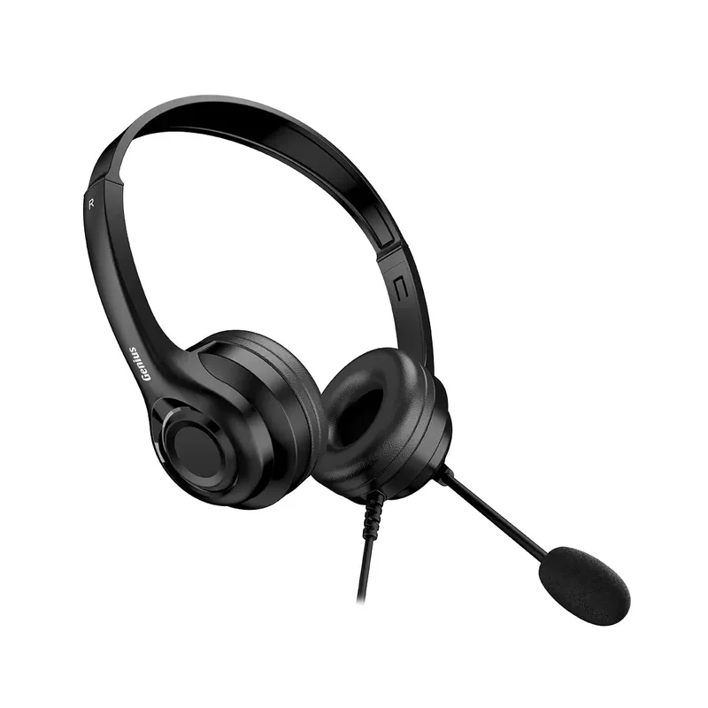 Слушалки Genius HS-235U, с микрофон, AI, черни