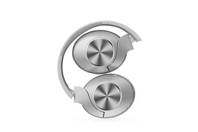 A4TECH 2DRUMTEK BH300 BLUETOOTH HEADPHONES, GREY/WHITE