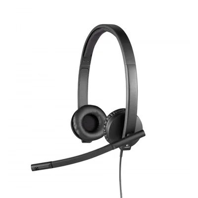 LOGITECH H570E HEADPHONES WIRED USB-A BLACK