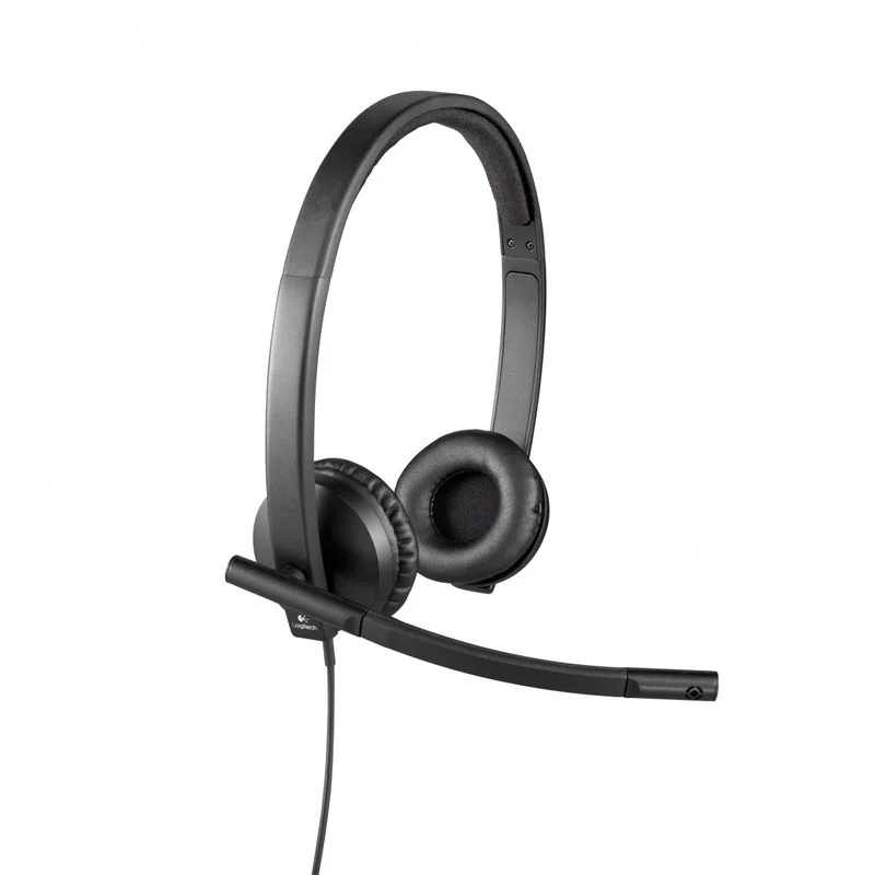 LOGITECH H570E HEADPHONES WIRED USB-A BLACK