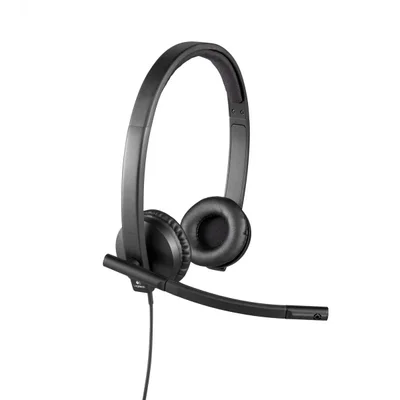 LOGITECH H570E HEADPHONES WIRED USB-A BLACK