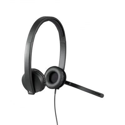 LOGITECH H570E HEADPHONES WIRED USB-A BLACK
