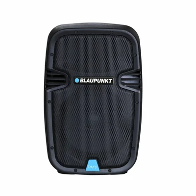 Speaker Blaupunkt PA10, portable, karaoke, 600 W, with 1 cable microphone, black