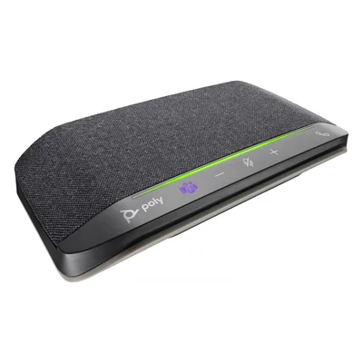 Високоговорител HP Poly Sync 10-M, USB Type-C/Type-A адаптер, черен