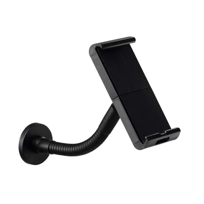 Tablet Stand Durable Tough, Minimum Diagonal 7 inches, Maximum Weight 1 kg, Black