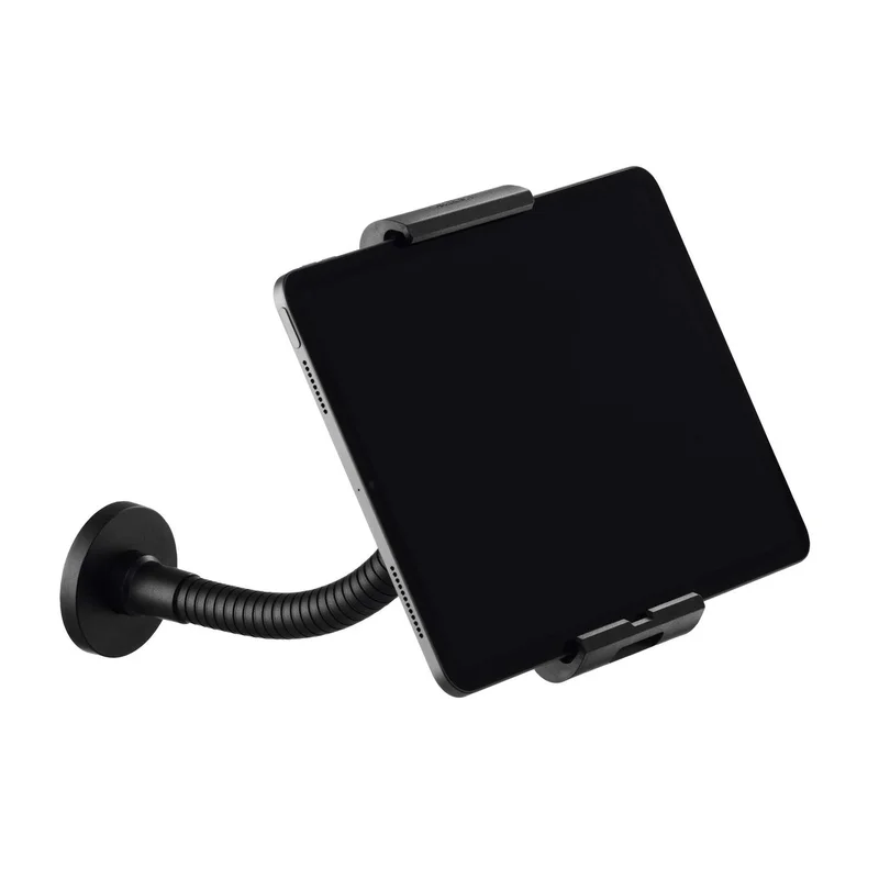 Tablet Stand Durable Tough, Minimum Diagonal 7 inches, Maximum Weight 1 kg, Black