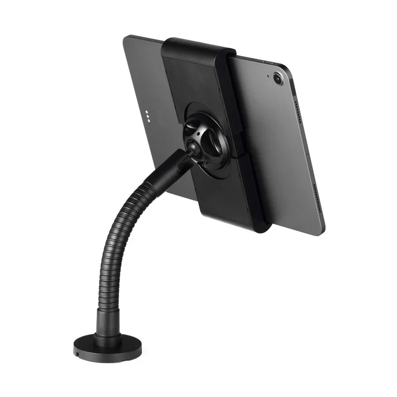 Tablet Stand Durable Tough, Minimum Diagonal 7 inches, Maximum Weight 1 kg, Black