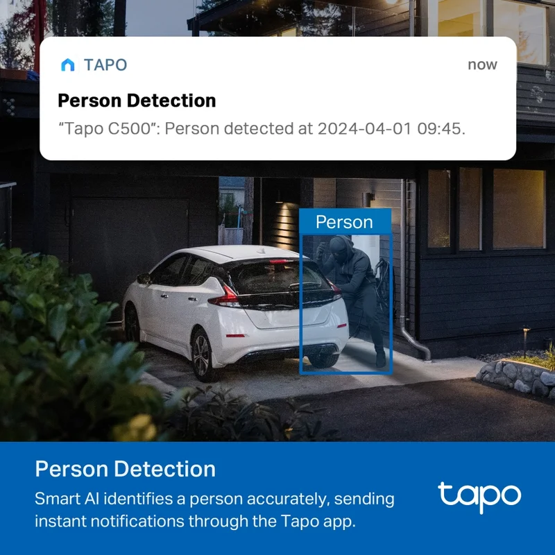 Охранителна камера TP-Link Tapo C500 IP, FullHD, CMOS