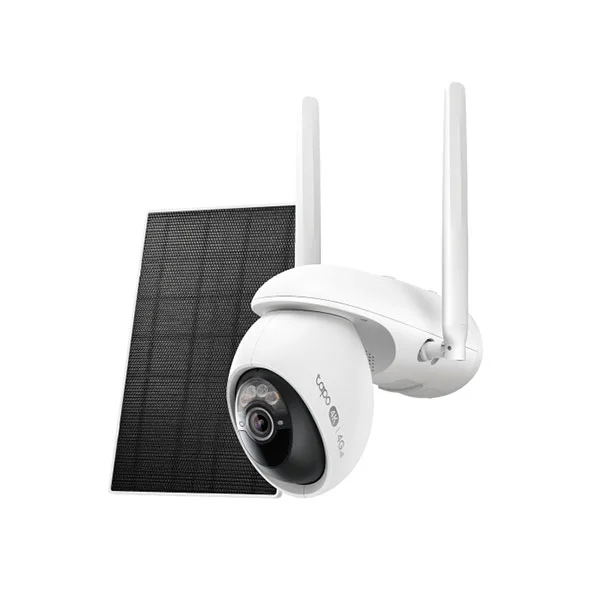 Охранителна камера Tp-Link Tapo C665G Kit, 8MP, 4 mm, 4G, Wi-Fi, със соларен панел