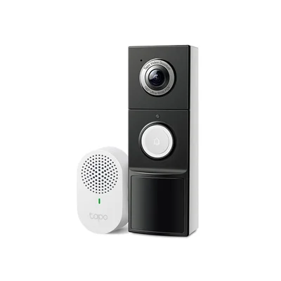 Видео звънец Tp-Link Tapo D235, Смарт, 5MP, IR, Wi-Fi, IP66