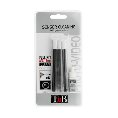Swabs for lenses TNB, cleaning, with liquid, 6 counts