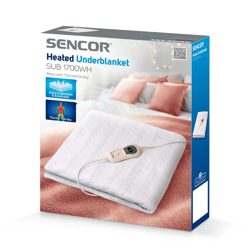 Electric blanket Sencor SUB 1700WH, 60 W