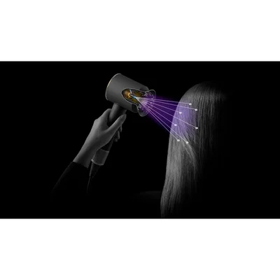 DYSON HD16 SUPERSONIC NURAL T3/T4 HAIR DRYER SILVER/PINK