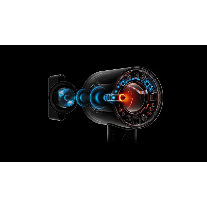 DYSON HD16 SUPERSONIC NURAL T3/T4 HAIR DRYER SILVER/PINK