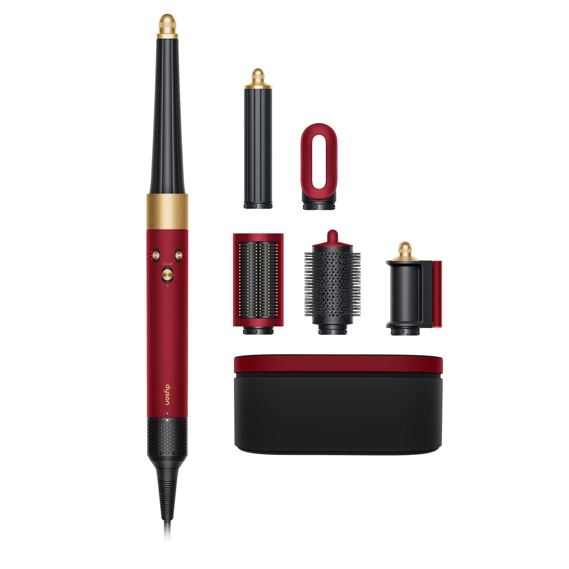 DYSON HS08 T1/T2 MULTIFUNCTION HAIR CURLER RED VELVET/GOLD