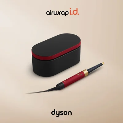 DYSON HS08 T1/T2 MULTIFUNCTION HAIR CURLER RED VELVET/GOLD