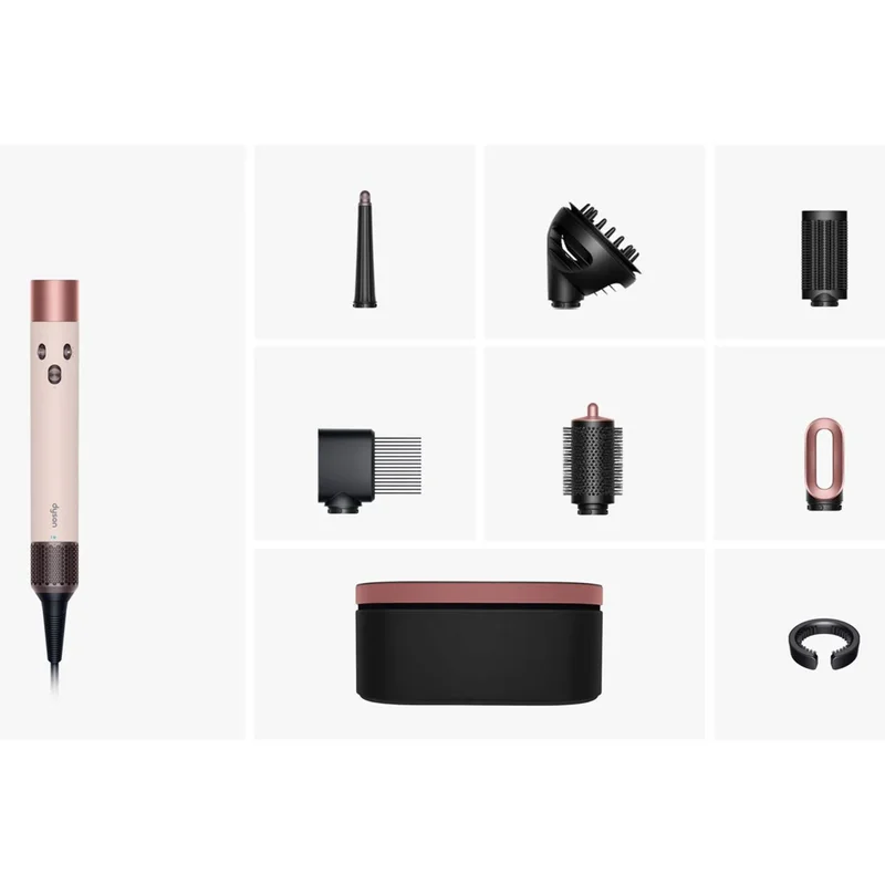 DYSON HS08 T3/T4 MULTIFUNCTION HAIR CURLER PINK/GOLD