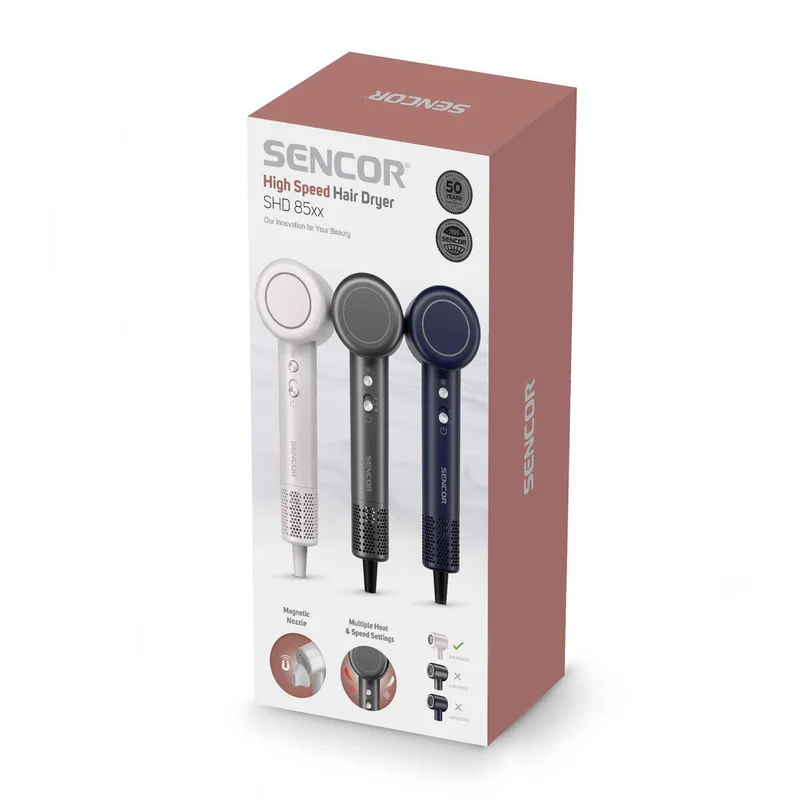 Сешоар Sencor SHD 8520BL, 1500 W, син