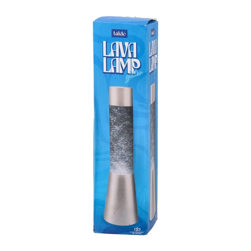 Takk Lava Desk Lamp, lava, glitter