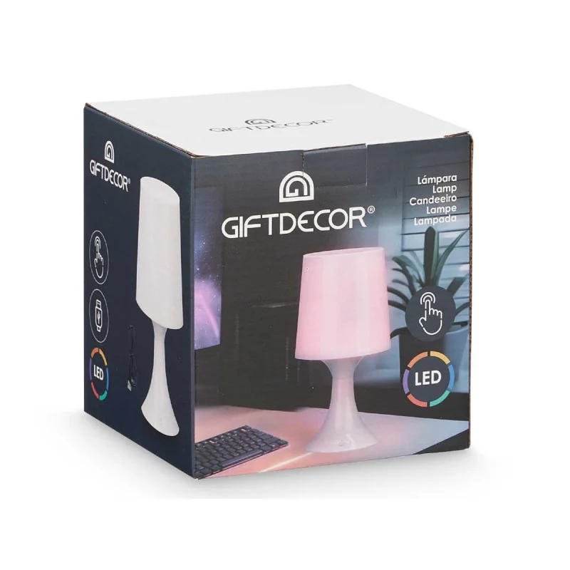 Настолна лампа Giftdecor, LED, RGB