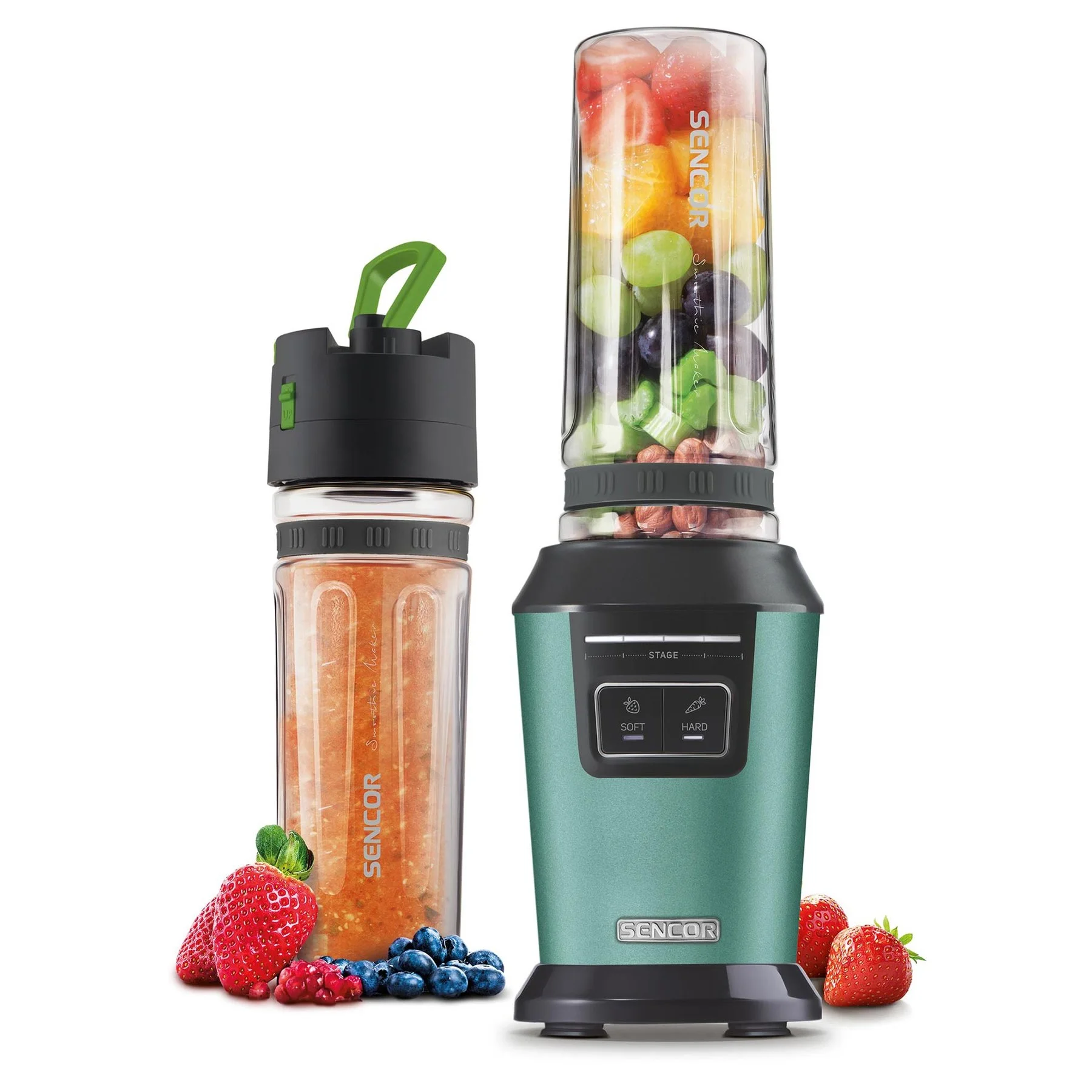 Smoothie machine Sencor SBL 7171GR, automatic, 800 W