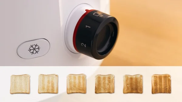Toaster Bosch MyMoment TAT2M121, white