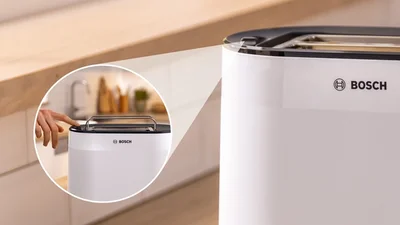 Toaster Bosch MyMoment TAT2M121, white