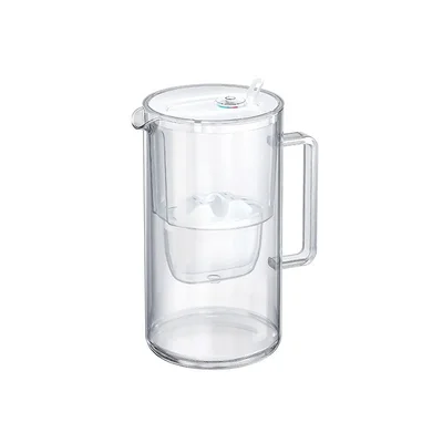 Aquaphor Glass filtering jug, glass, 2.5 L, white