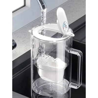 Aquaphor Glass filtering jug, glass, 2.5 L, white