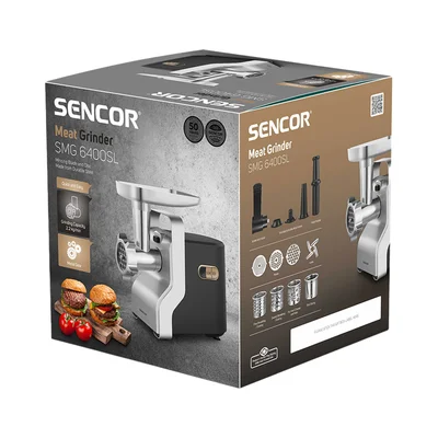 Месомелачка Sencor SMG 6400SL, 2100 W, 2.2 кг/мин