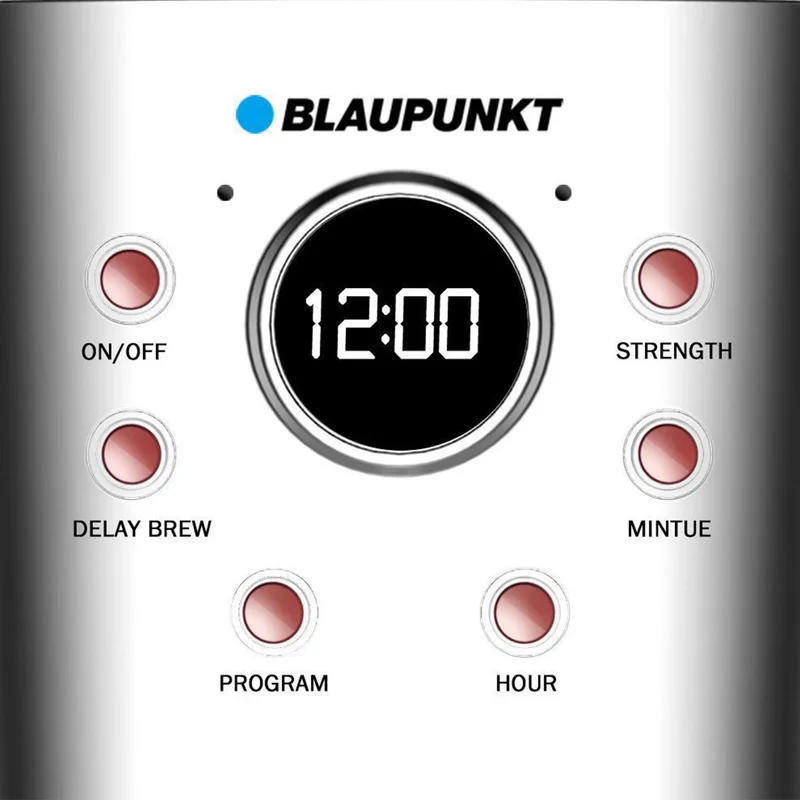 Coffee machine Blaupunkt CMD802WH, black