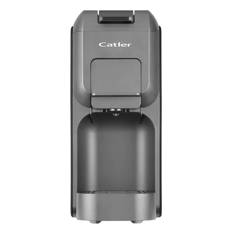Coffee machine Catler ES700, for capsules Dolce Gusto, Nespresso, Caffissimo, 1350 W, pressure of the pump 15 bar, black-silver