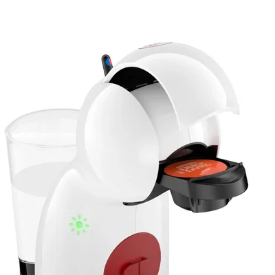 KRUPS KP1A3110 PICCOLO XS COFFEE MACHINE WHITE/BURGUNDY
