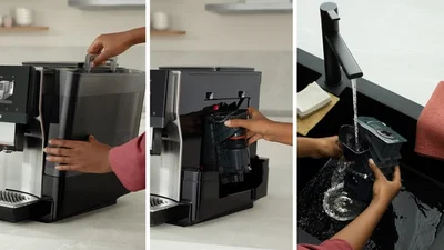 Bosch Fully Automatic Coffee Machine VeroCafe TQE80703, Series 8