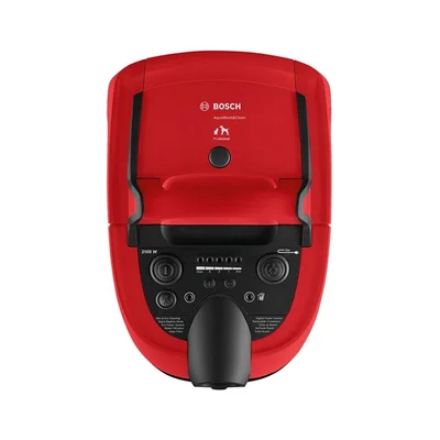 Washing vacuum cleaner Bosch BWD421PET, 2100 W, red