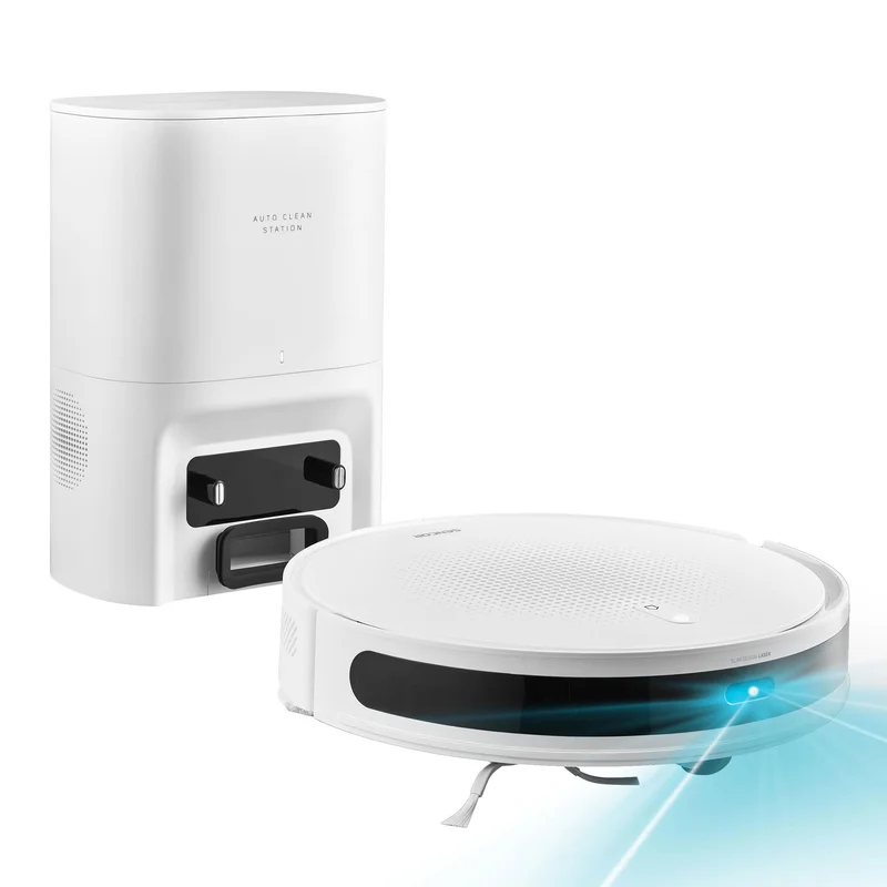 Прахосмукачка робот Sencor SRV 7485WH, със станция, бяла