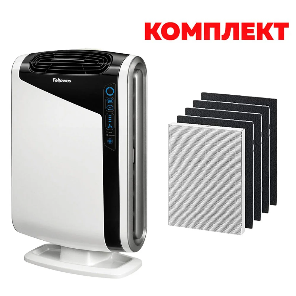 Fellowes Aeramax DX55 Air Purifier, up to 30 m?, bundled with Hepa Medium True filter