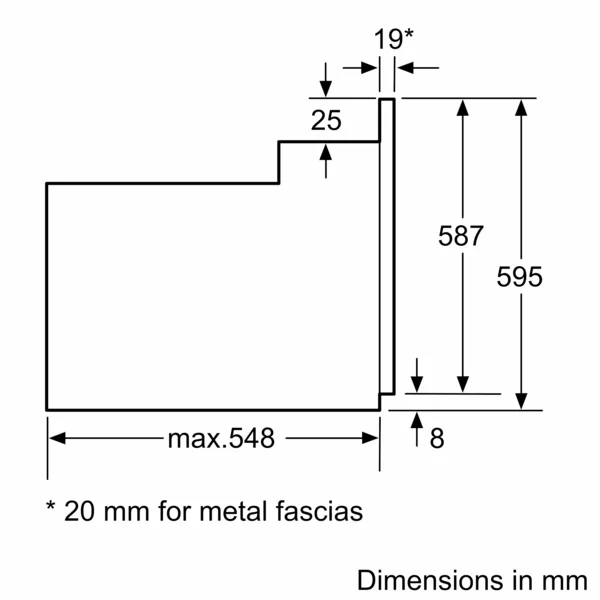 Фурна Bosch HBF154ES0, за вграждане, серия 2